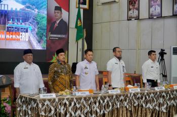 Wakil Ketua DPRD Kampar Repol Hadiri Musrenbang 2024 Tingkat Kabupaten Kampar di Balai Bupati
