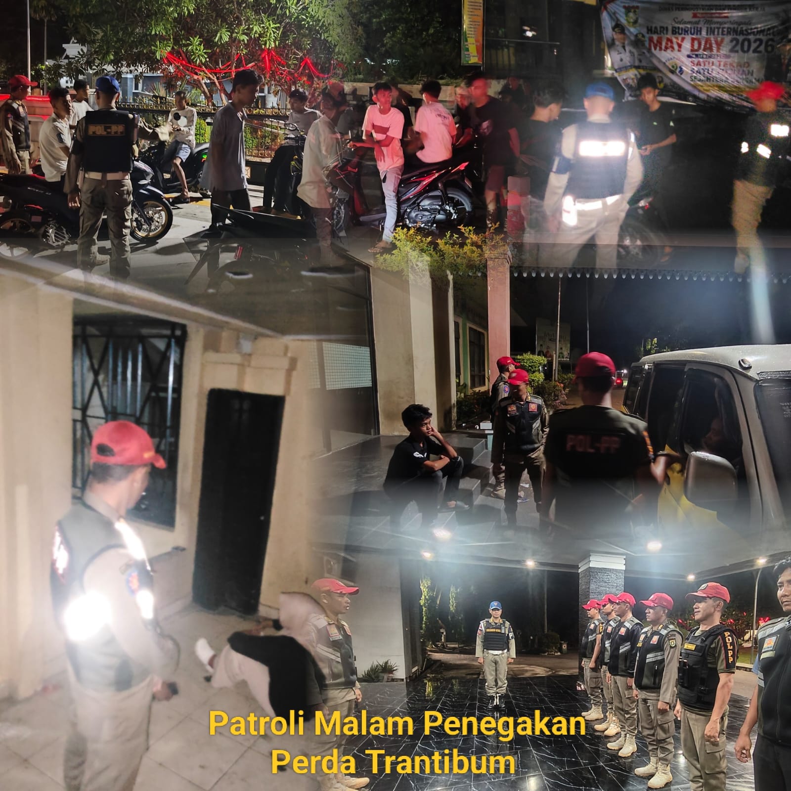 Satpol PP Kampar Intensifkan Patroli, Remaja Diberi Imbauan di Ruang Publik